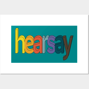 Hearsay! No 1 Posters and Art